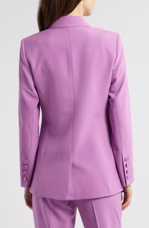 Tahari Asl One-button Jacket In Orchid