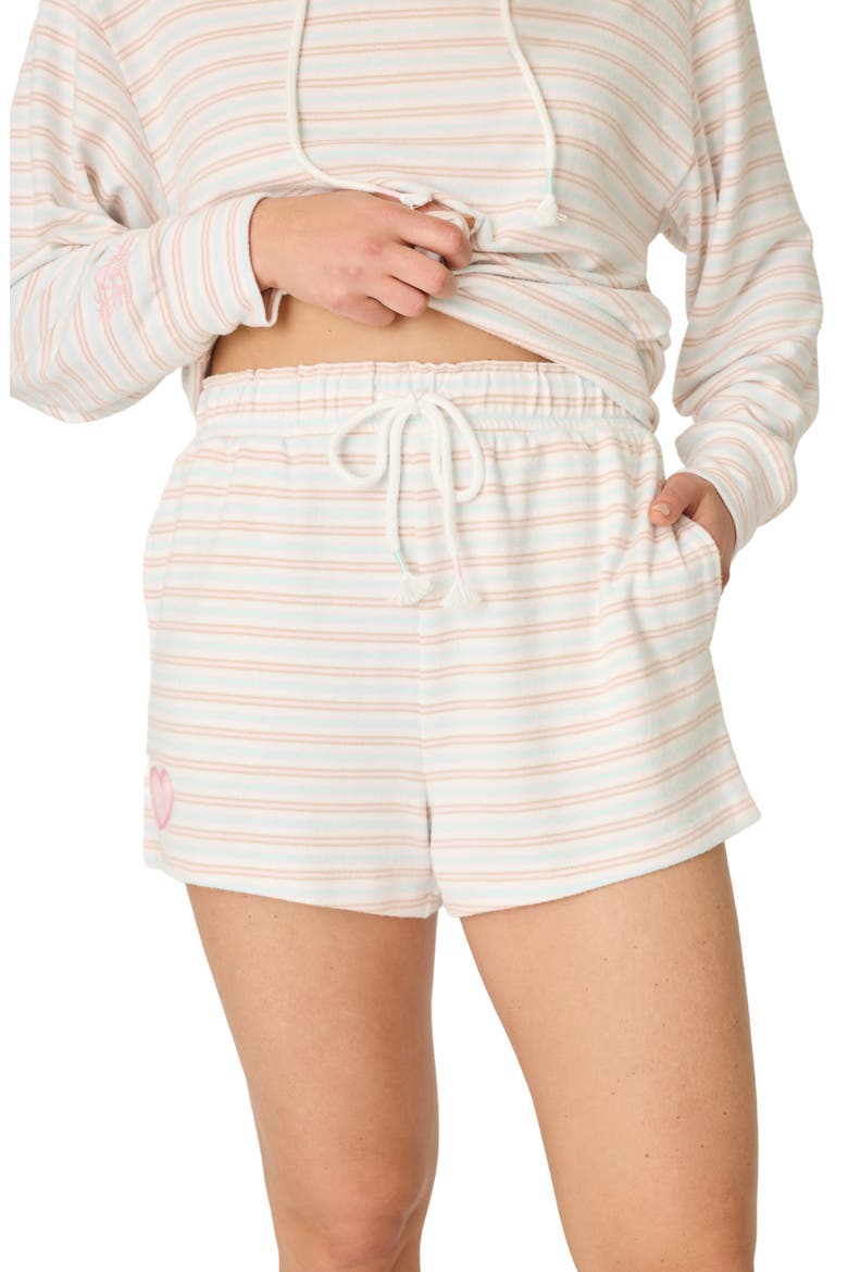 Jadore Amour Striped Shorts, Main, color, STRIPE MULTI