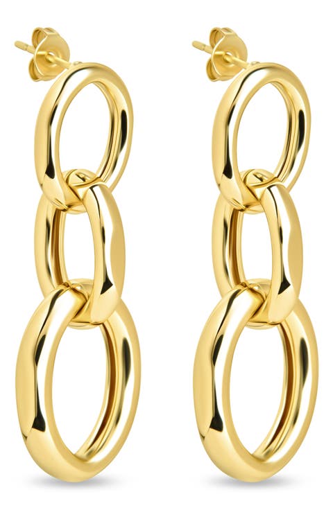 Rina Chain Link Drop Earrings