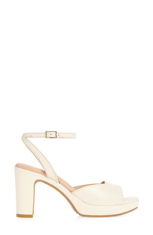 Cordani Vita Ankle Strap Platform Sandal In Brown