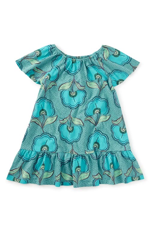 Tea Collection Flutter Sleeve Drop Skirt Dress