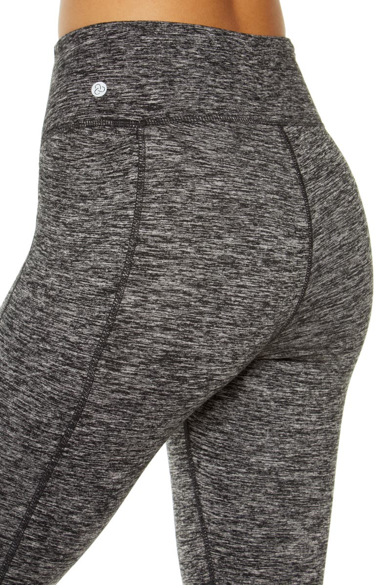 Zella High Waist Cozy Tech Pocket Ankle Leggings, Alternate, color, 