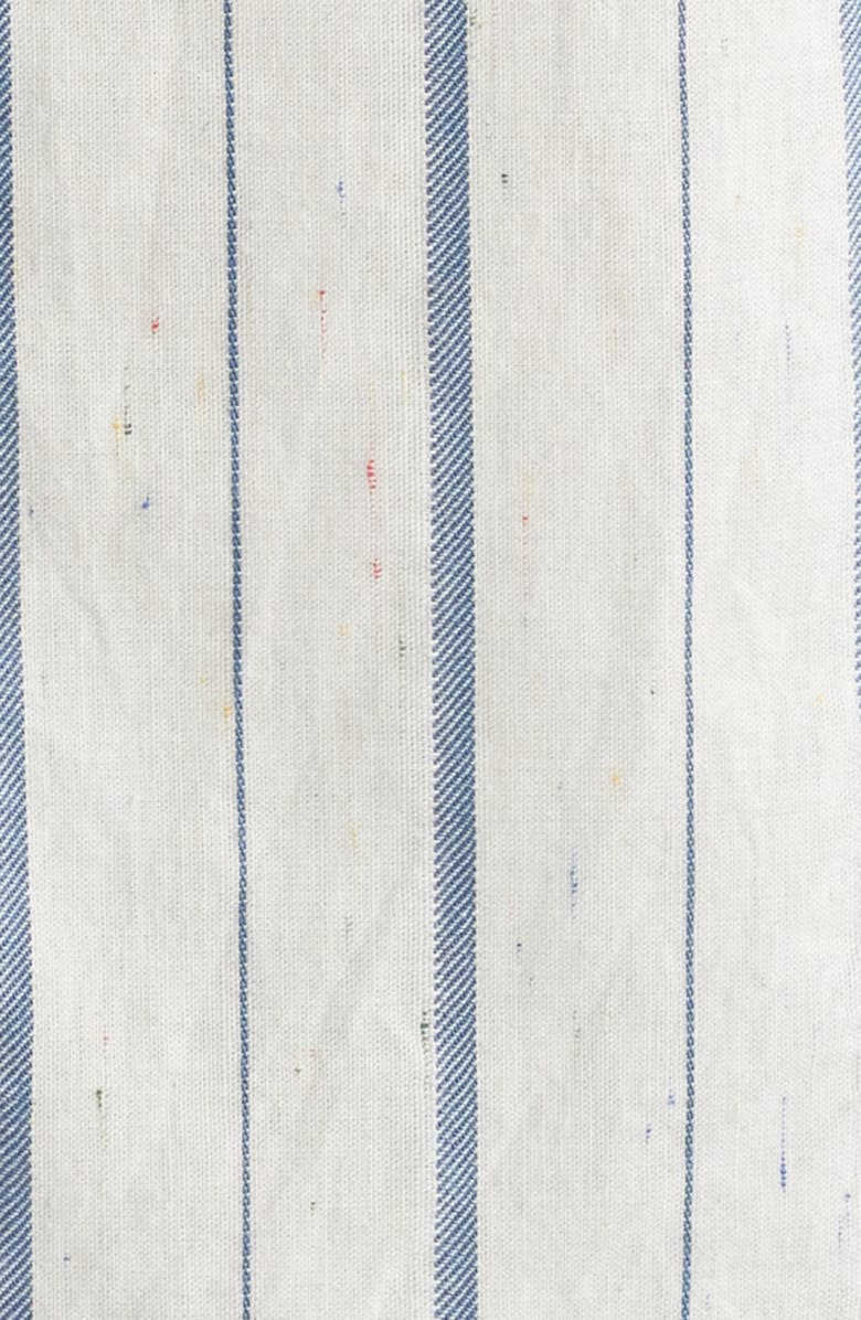 Billy Reid Donelson Short Sleeve Check Sport Shirt, Alternate, color, Tinted White/ Carbon Blue