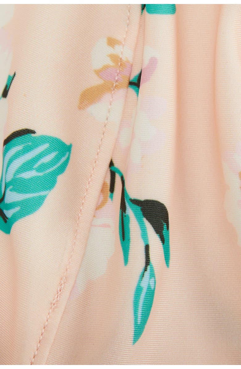 H&M Upf 50 Sun Hat, Alternate, color, Peach Pink/Floral