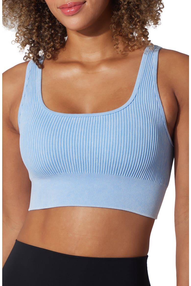 Assorted 2-Pack Veyra Rib Seamless Sports Bras, Alternate, color, DELLA ROBBIA BLUE/ WHITE DOVE