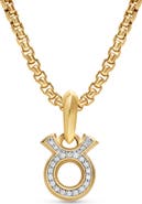 David Yurman Men's Zodiac Sign Diamond Enhancer