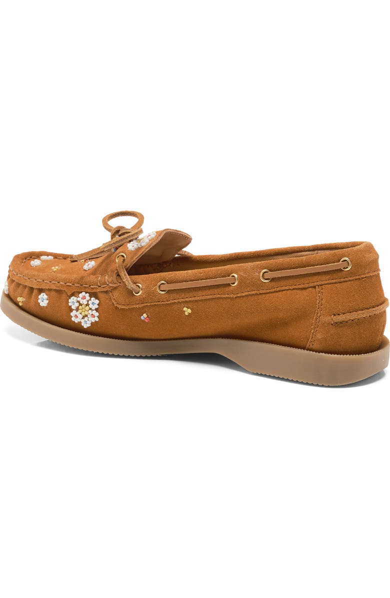 Free People Sandy Beaded Boat Shoe, Alternate, color,