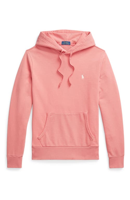 Polo Ralph Lauren Cotton French Terry Hoodie In Pink
