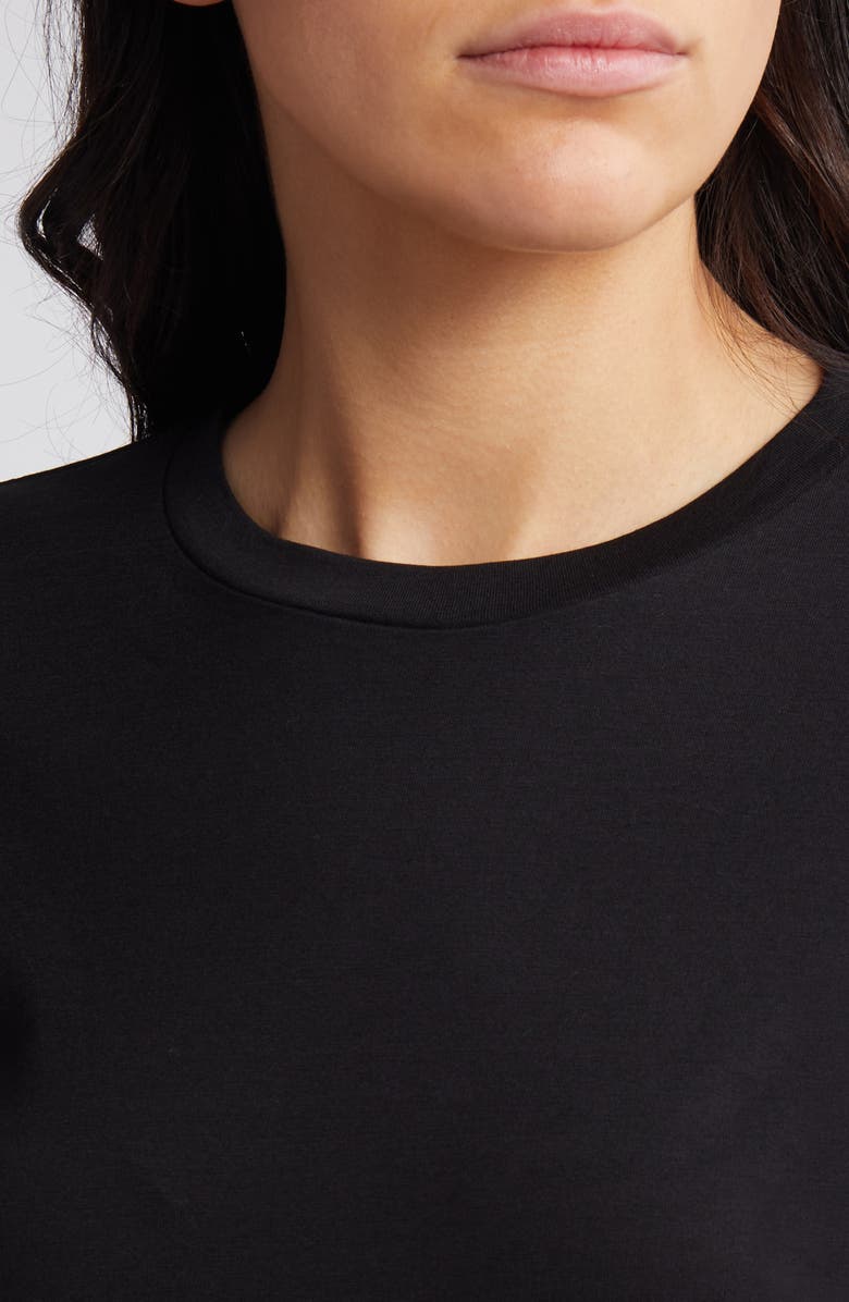 Theory Tiny Organic Pima Cotton Long Sleeve T-Shirt, Alternate, color, 