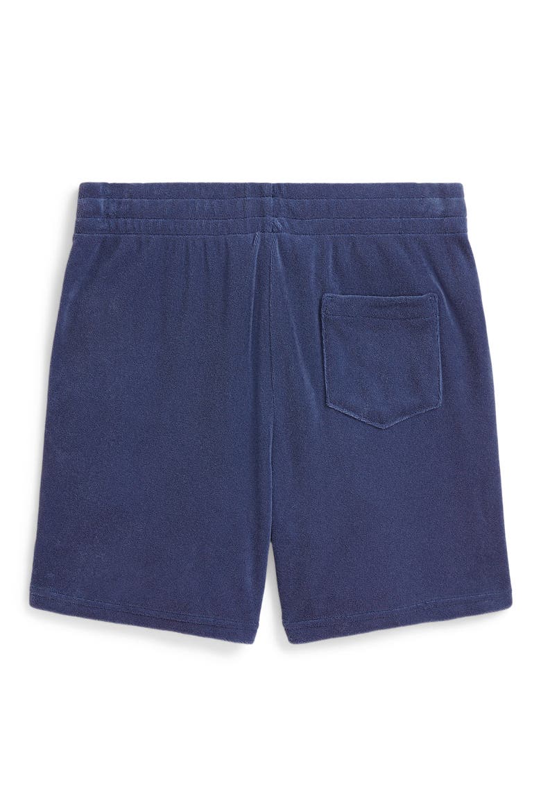 Kids' Lightweight French Terry Drawstring Shorts, Alternate, color, LIGHT NAVY