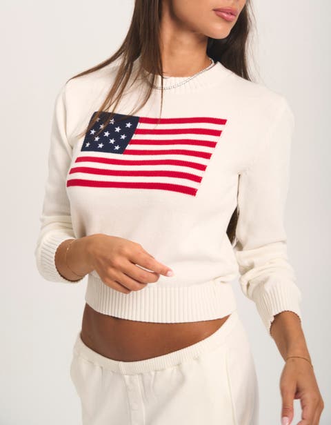 USA Cotton Knit Sweater