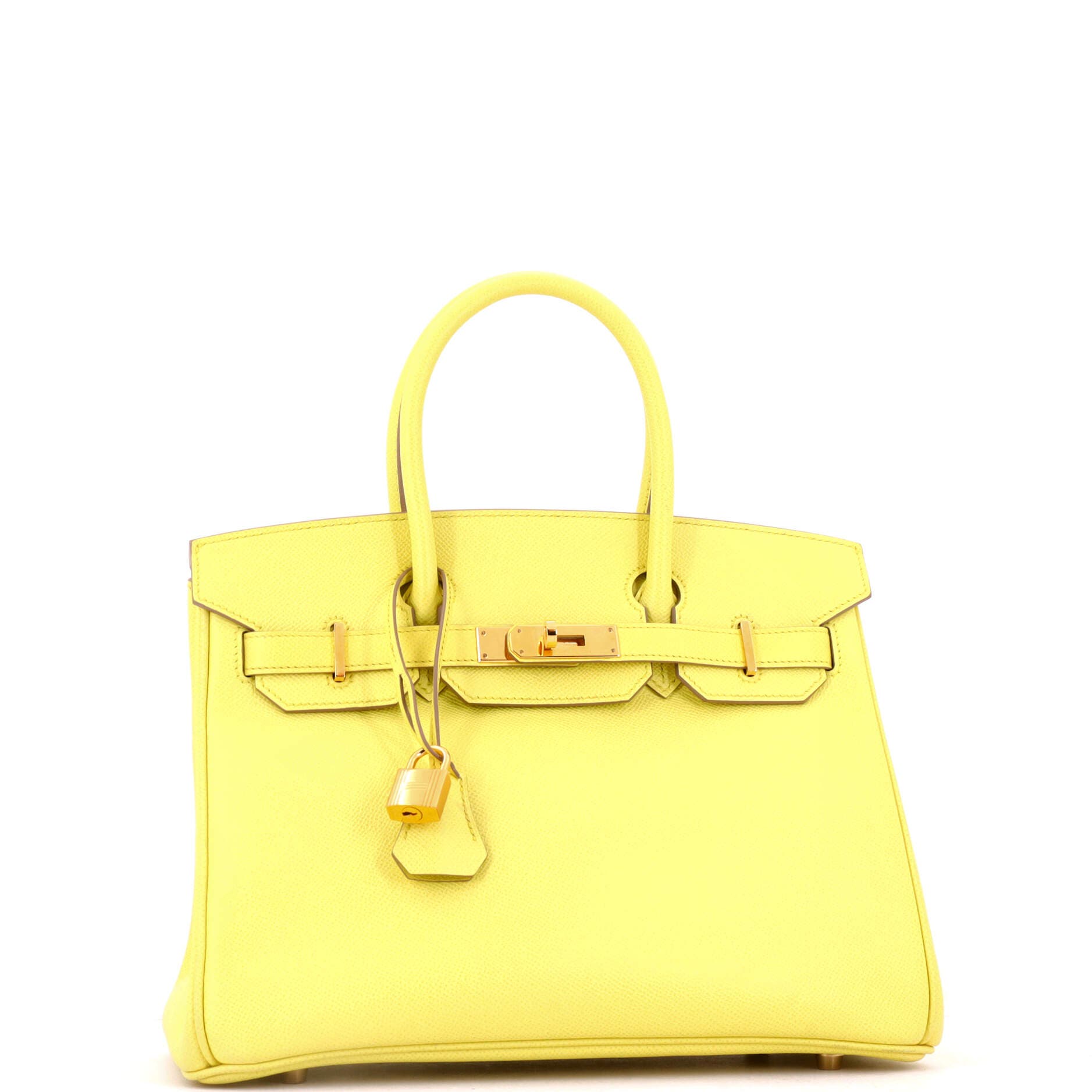 Birkin Handbag Yellow Epsom With Gold Hardware 30, Alternate, color, Yellow