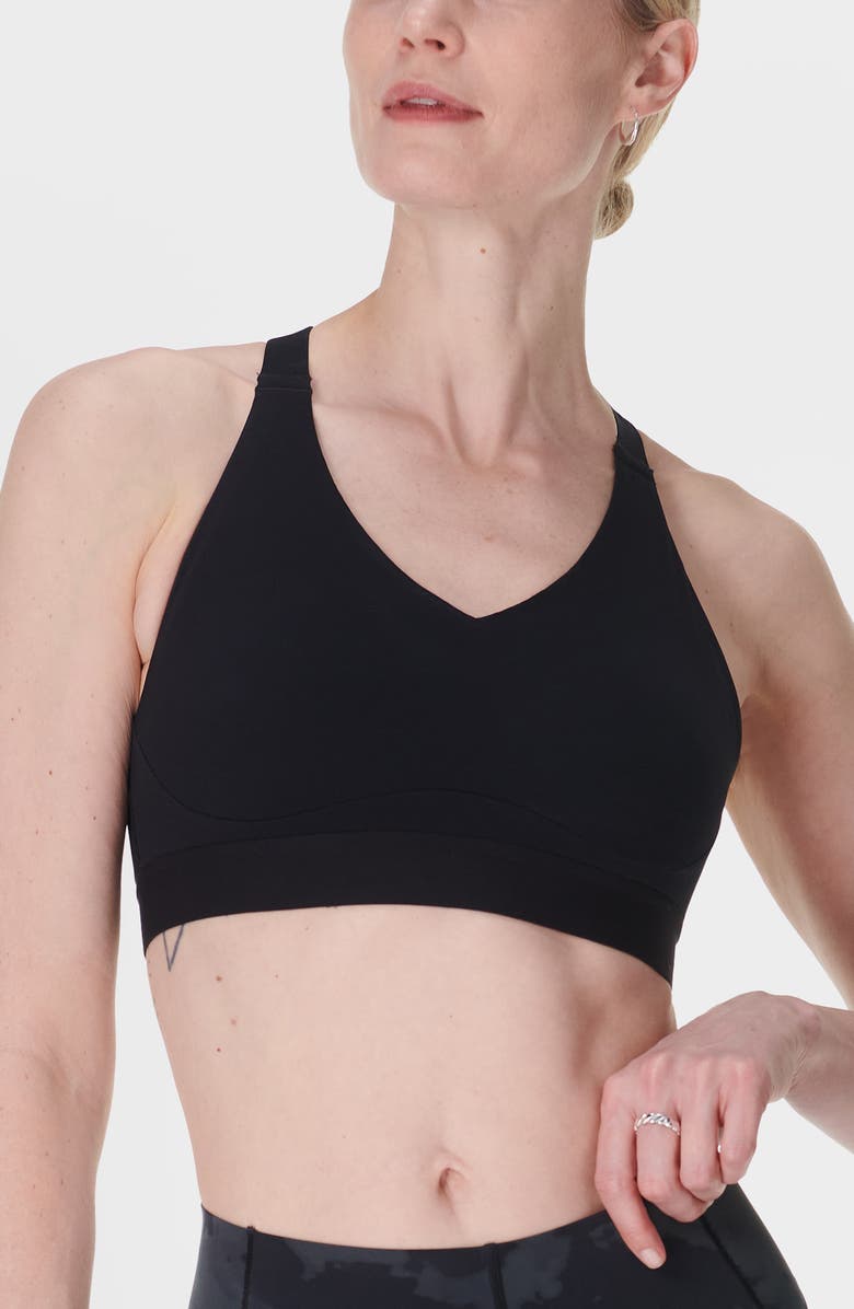 Sweaty Betty Power Pulse Sports Bra, Main, color, Black