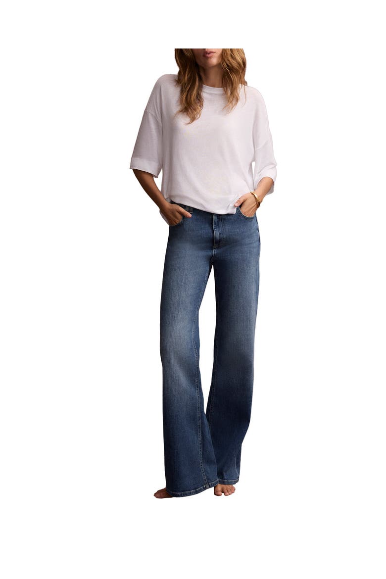 Ultimate Flared Jeans, Alternate, color, Blue