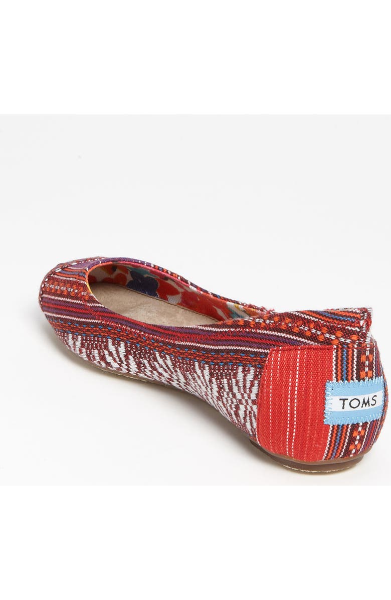 TOMS 'Lina' Ballet Flat, Alternate, color,