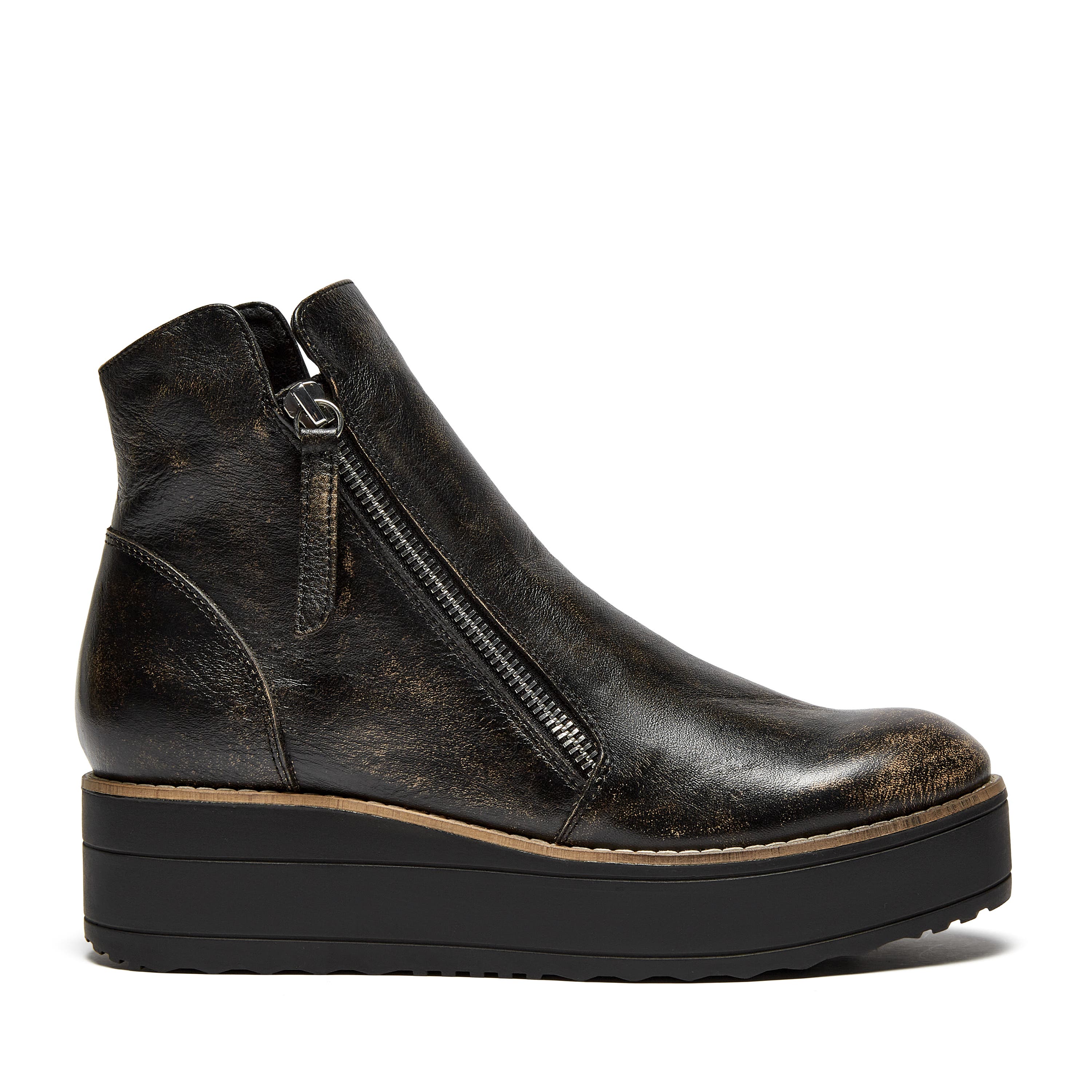 Nene Bootie, Alternate, color, Smokey Black Leather