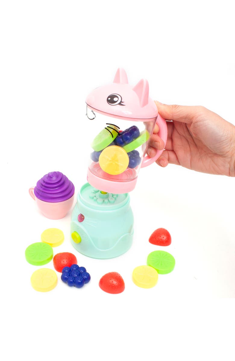 Zoo Troop Kitty Smoothie Maker Kitchen Playset,19 Pieces, Alternate, color, Multicolored