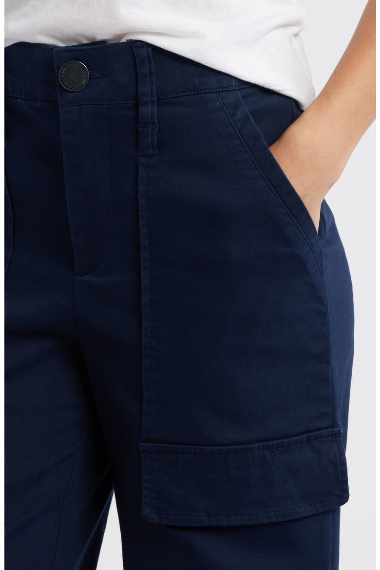 Skyrise Wide Leg Utility Pants, Alternate, color, NAVY