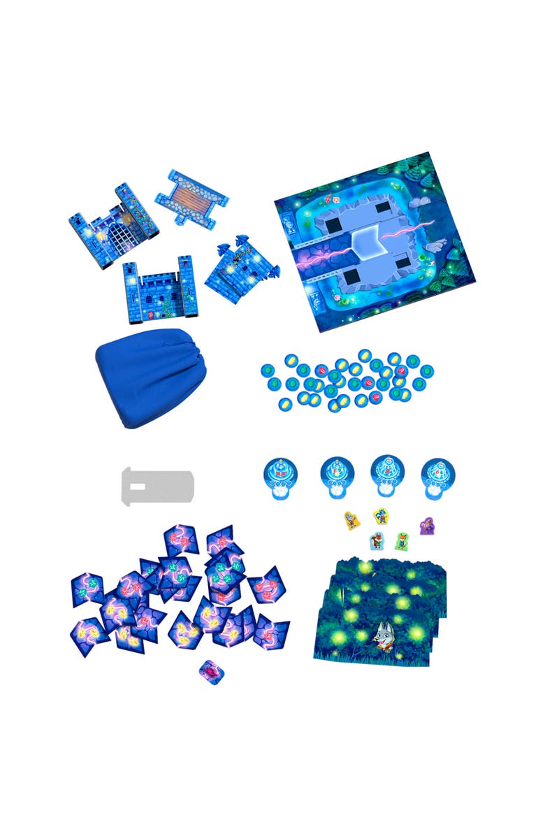 HABA Moonlight Castle - Children's Board Game with 3D Castle and Floating Gems, Alternate, color, 