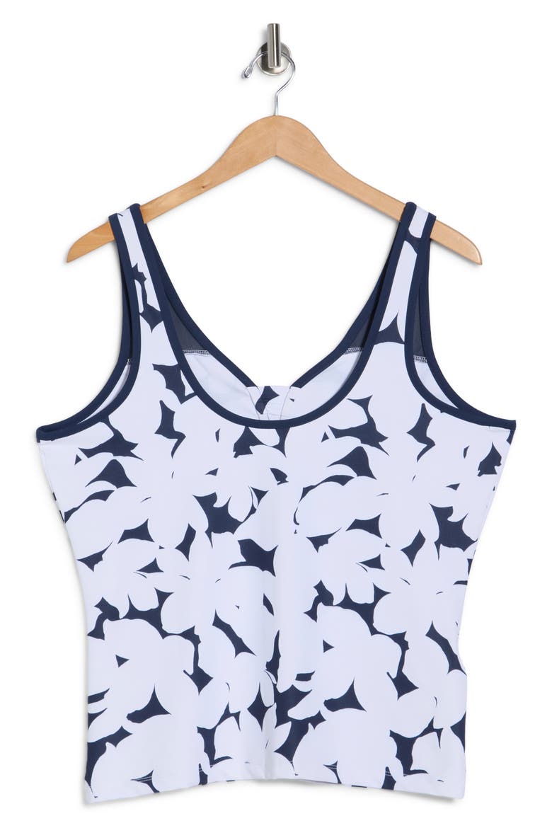 Riviera Floral Knit Tank, Alternate, color, BLACK IRIS