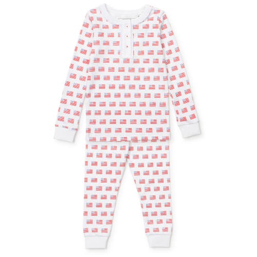LILA AND HAYES LILA AND HAYES ALDEN GIRLS' PAJAMA PANT SET 
