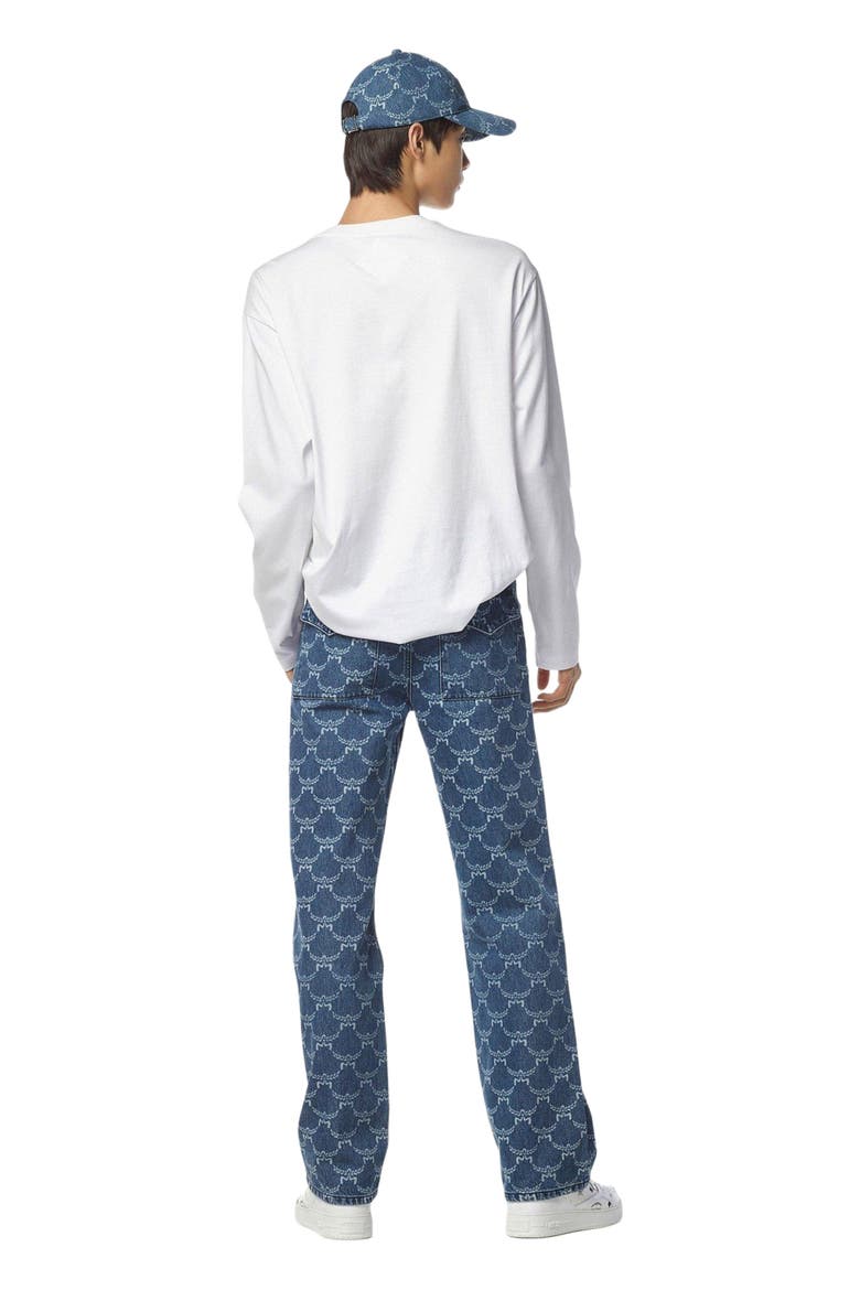 Essential Laurel Logo Shirt in Organic Cotton, Alternate, color, White