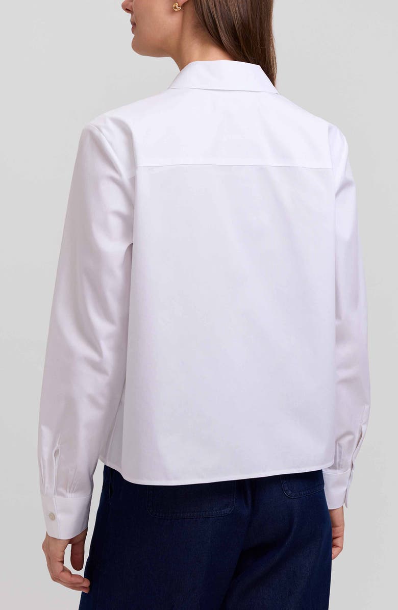 Foxcroft Jodie Cotton Button-Up Shirt, Alternate, color,