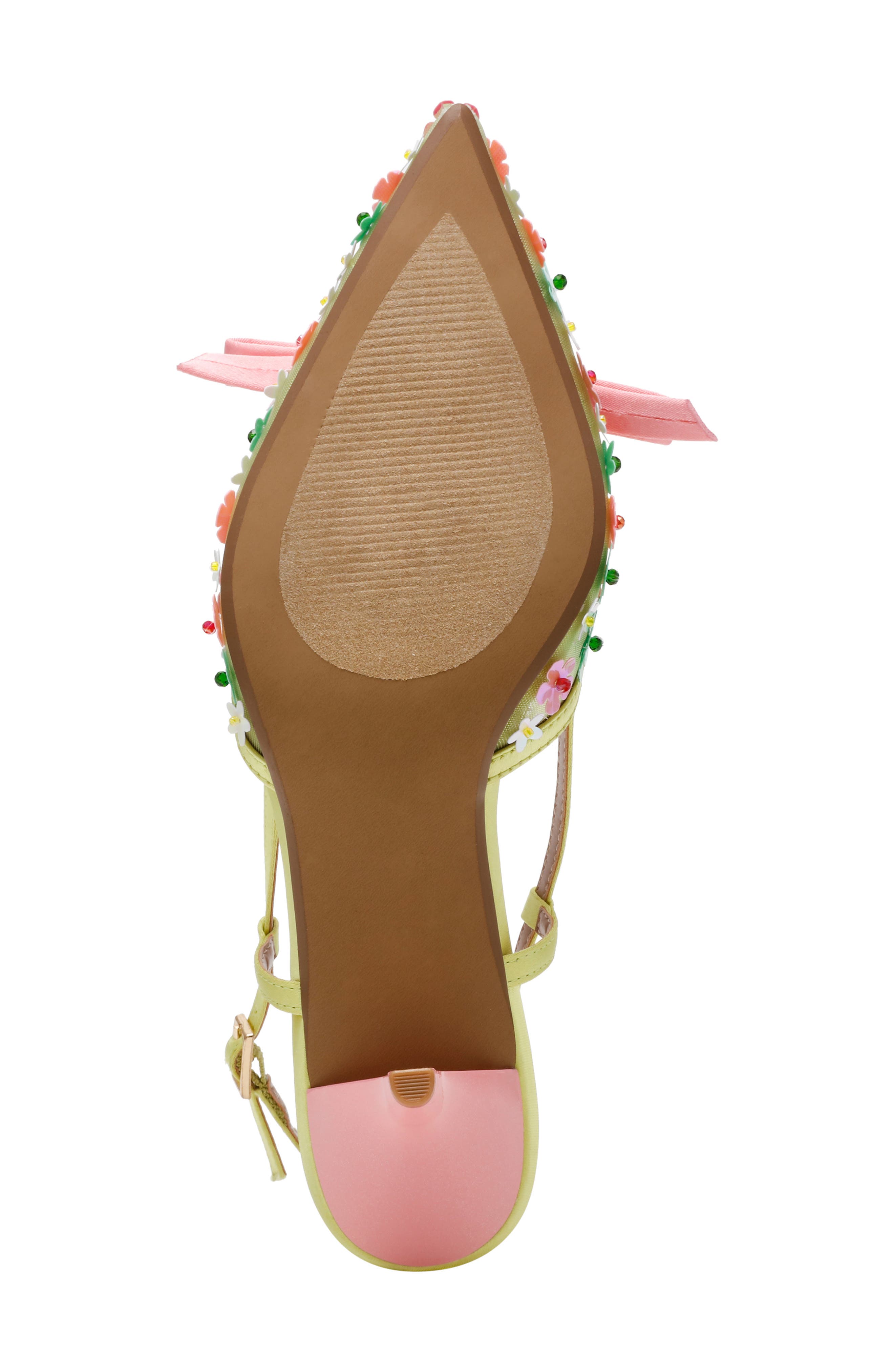 Betsey Johnson Sadyy Slingback Pointed Toe Pump, Alternate, color, 