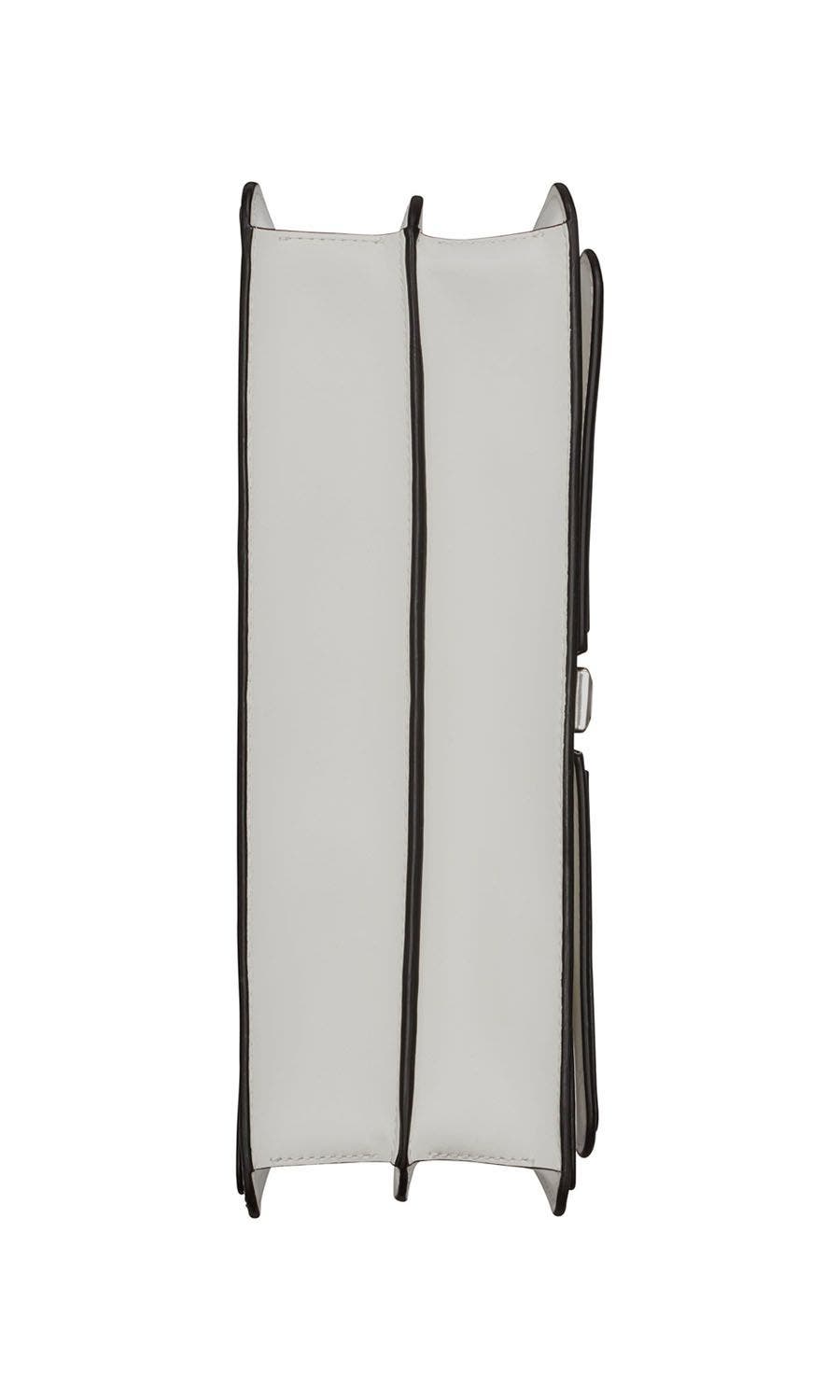KARL LAGERFELD PARIS Mercerie  Shoulder, Alternate, color, White Black