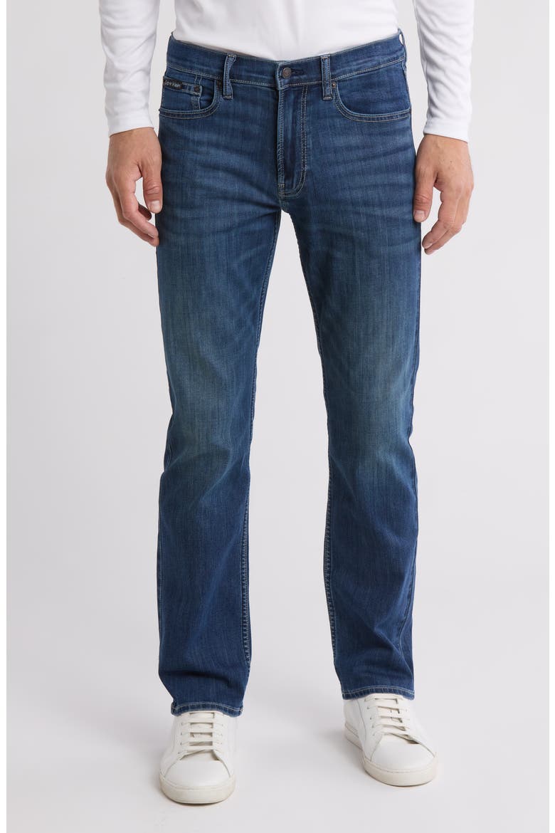 Straight Leg Jeans, Main, color, LUSTER