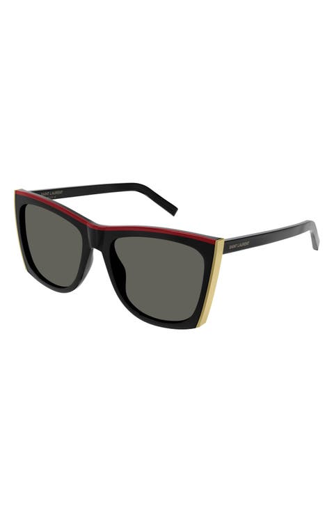 Paloma 58mm Square Sunglasses