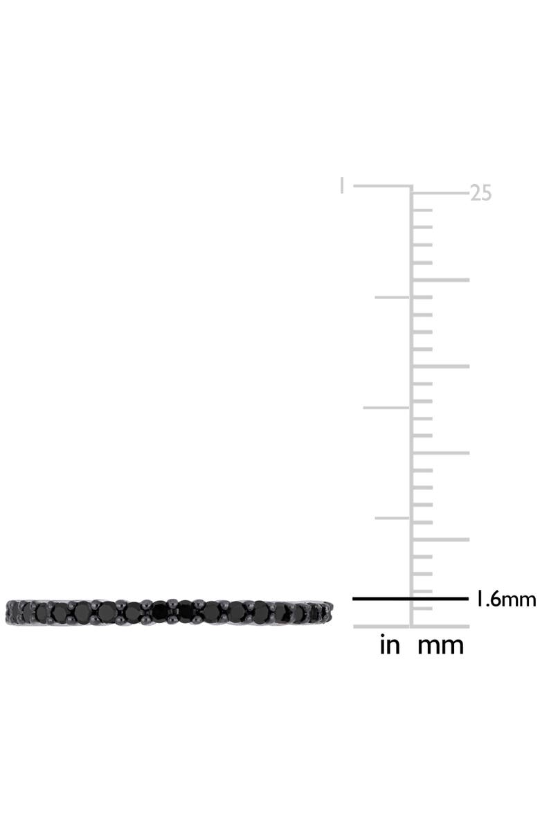 Julianna B. Black Diamond Anniversary Ring, Alternate, color, Diamond