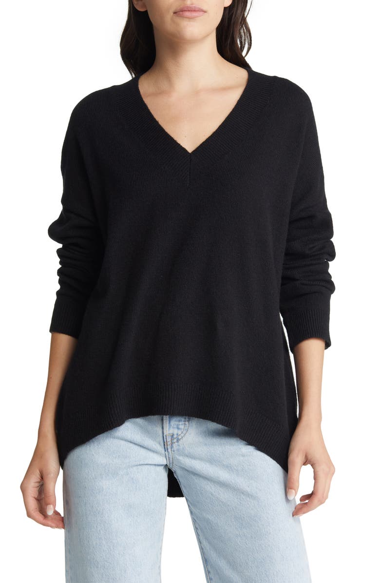 Treasure & Bond V-Neck Sweater, Main, color, 