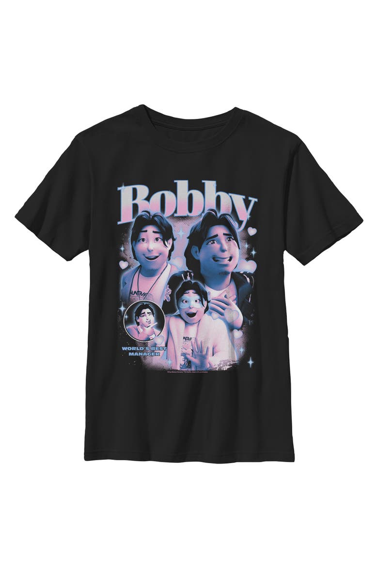 Boys' World's Best Manager T-Shirt, Main, color, Black