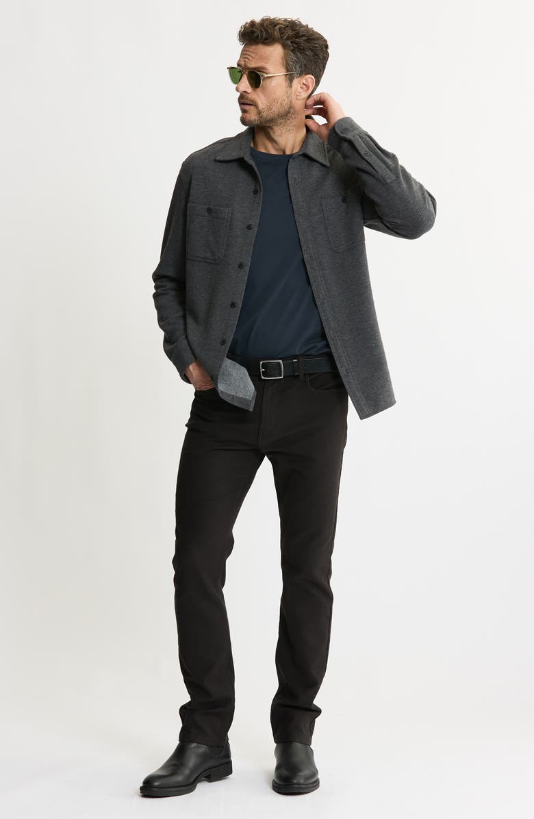 JACHS Knit Shirt Jacket, Alternate, color, Grey