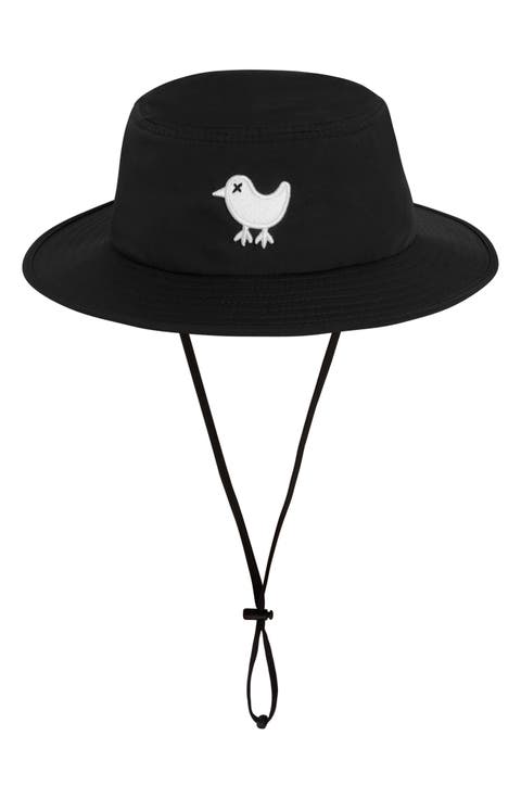 Embroidered Logo Sun Hat