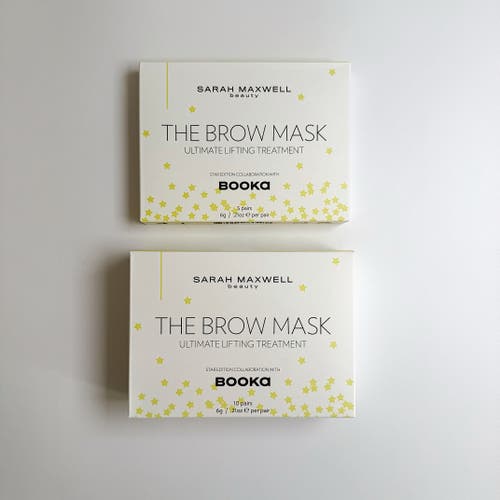 Sarah Maxwell Beauty THE BROW MASK Hydrogel Mask in 10-Pack  product