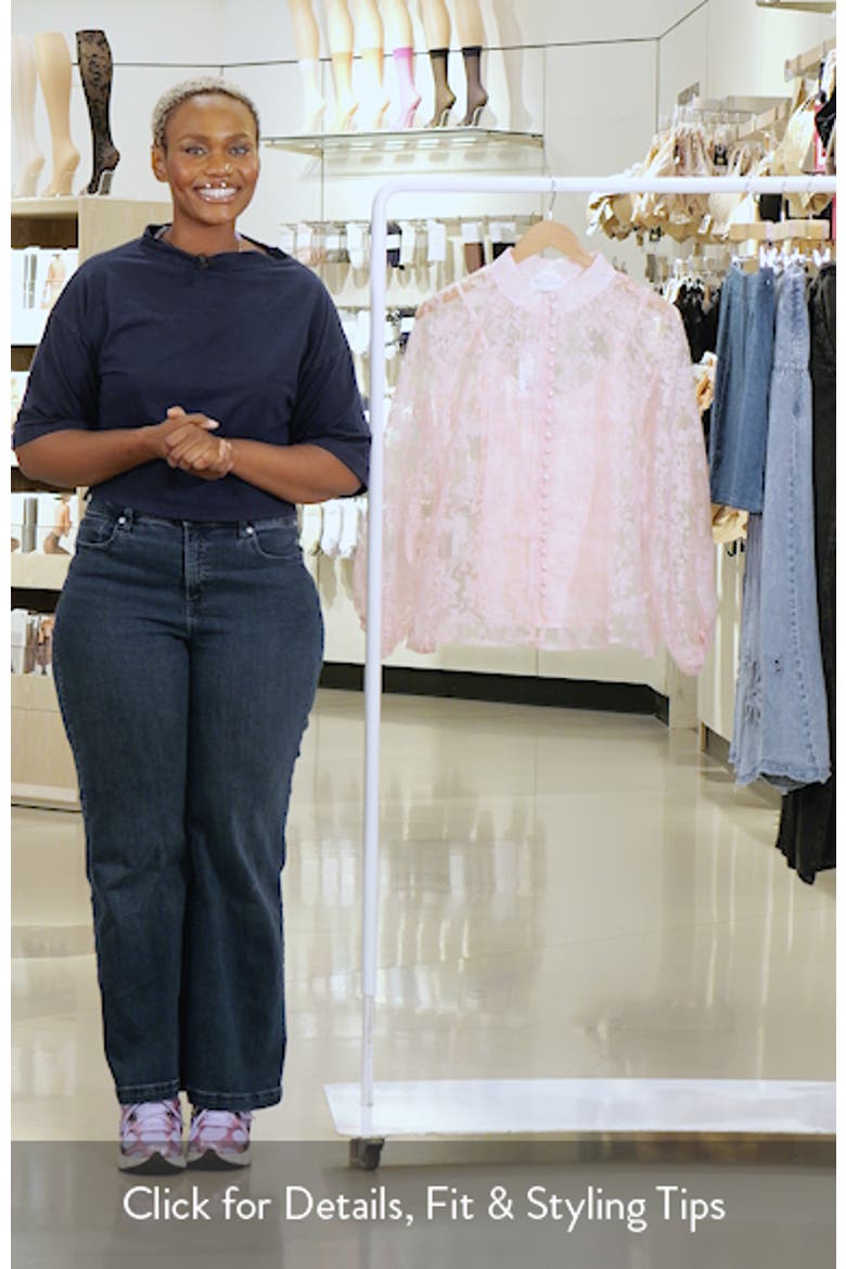 Marni Floral Organza Button-Up Shirt video