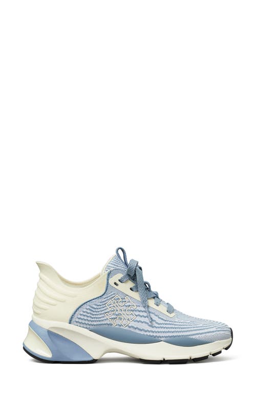 Tory Burch Good Luck Trainer Sneaker In Blue
