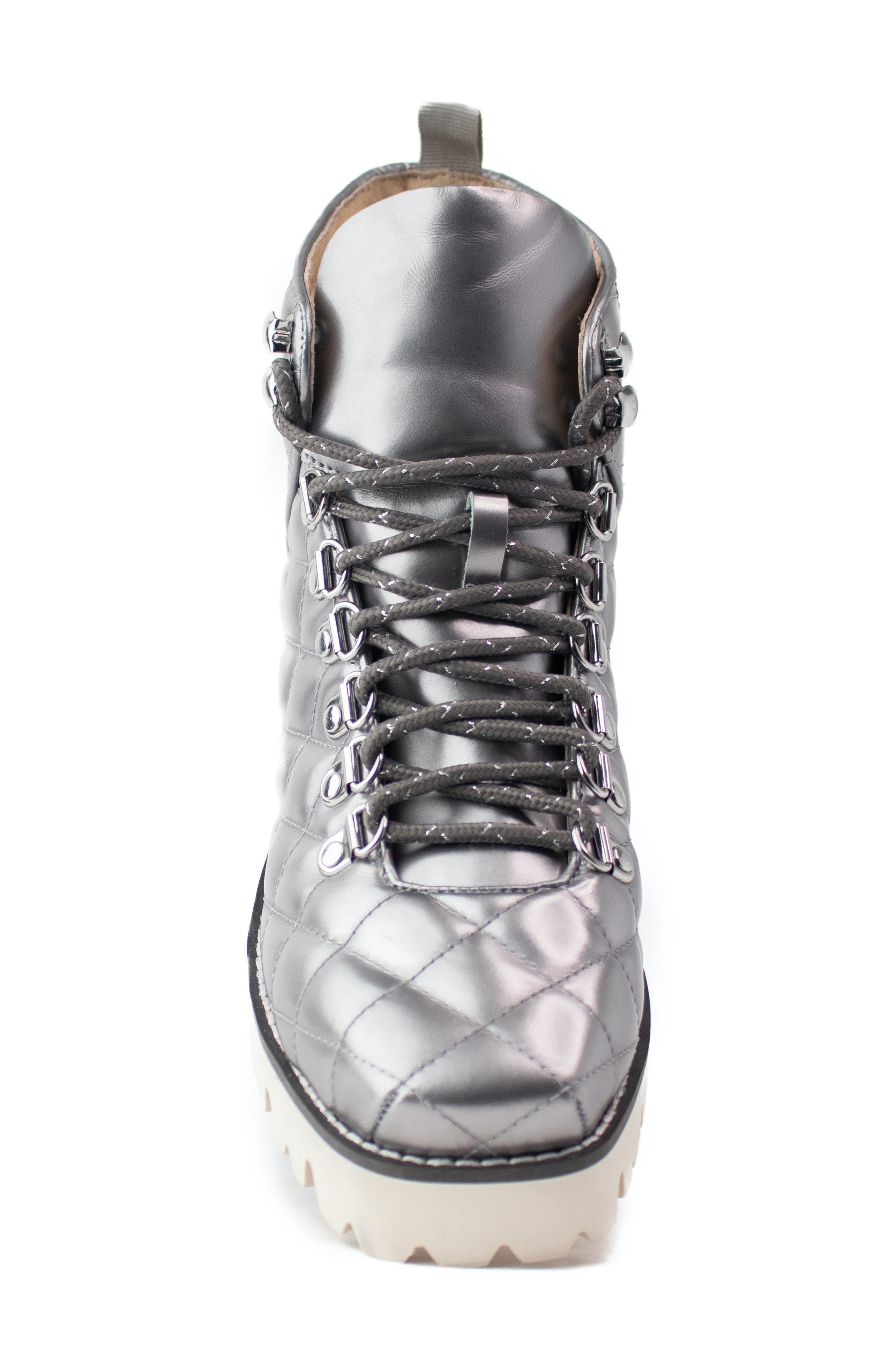 Heaven Lace-Up Boot, Alternate, color, ANTHRACITE GRAY FABRIC