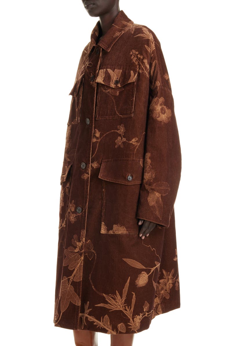 Dries Van Noten Restonas Oversize Reversible Coat, Alternate, color, 