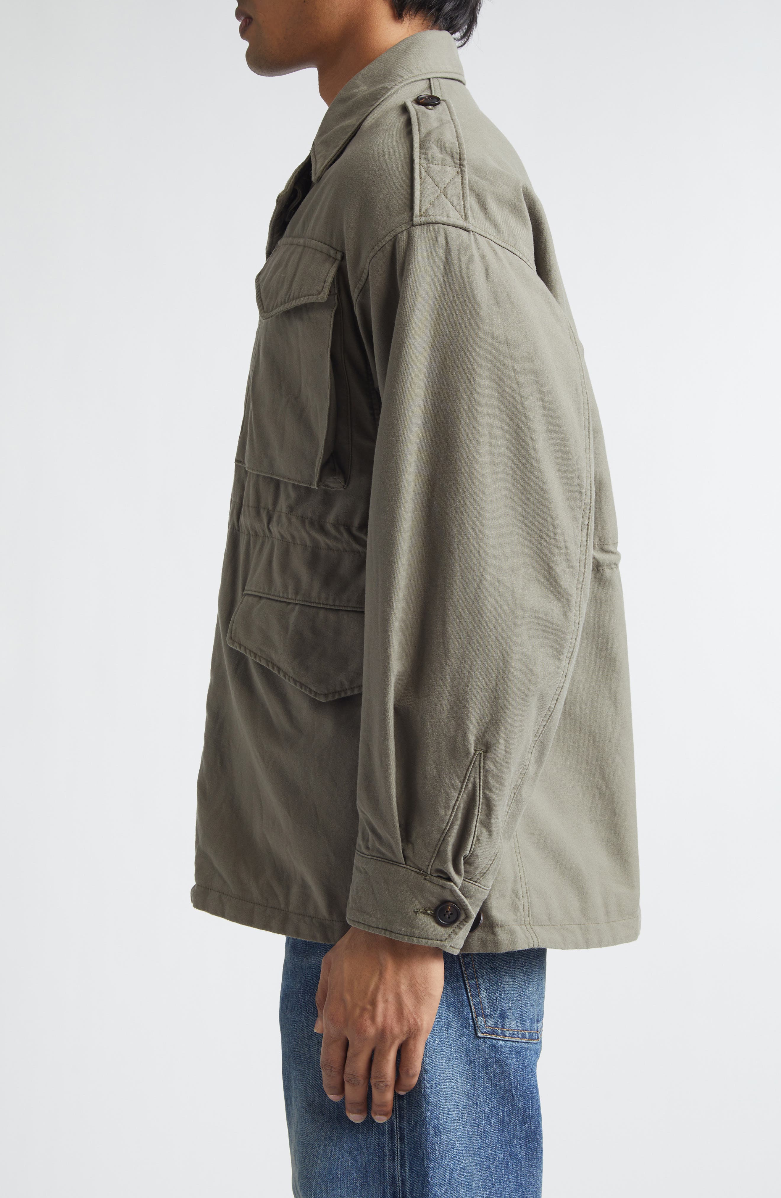 Achse Cotton & Nylon Field Jacket (Men) | Nordstrom