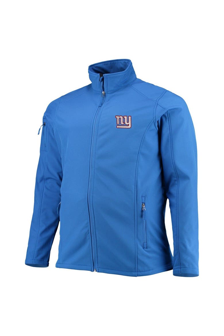 Men's Dunbrooke Royal New York Giants Big & Tall Sonoma Softshell Full-Zip Jacket, Alternate, color, Royal
