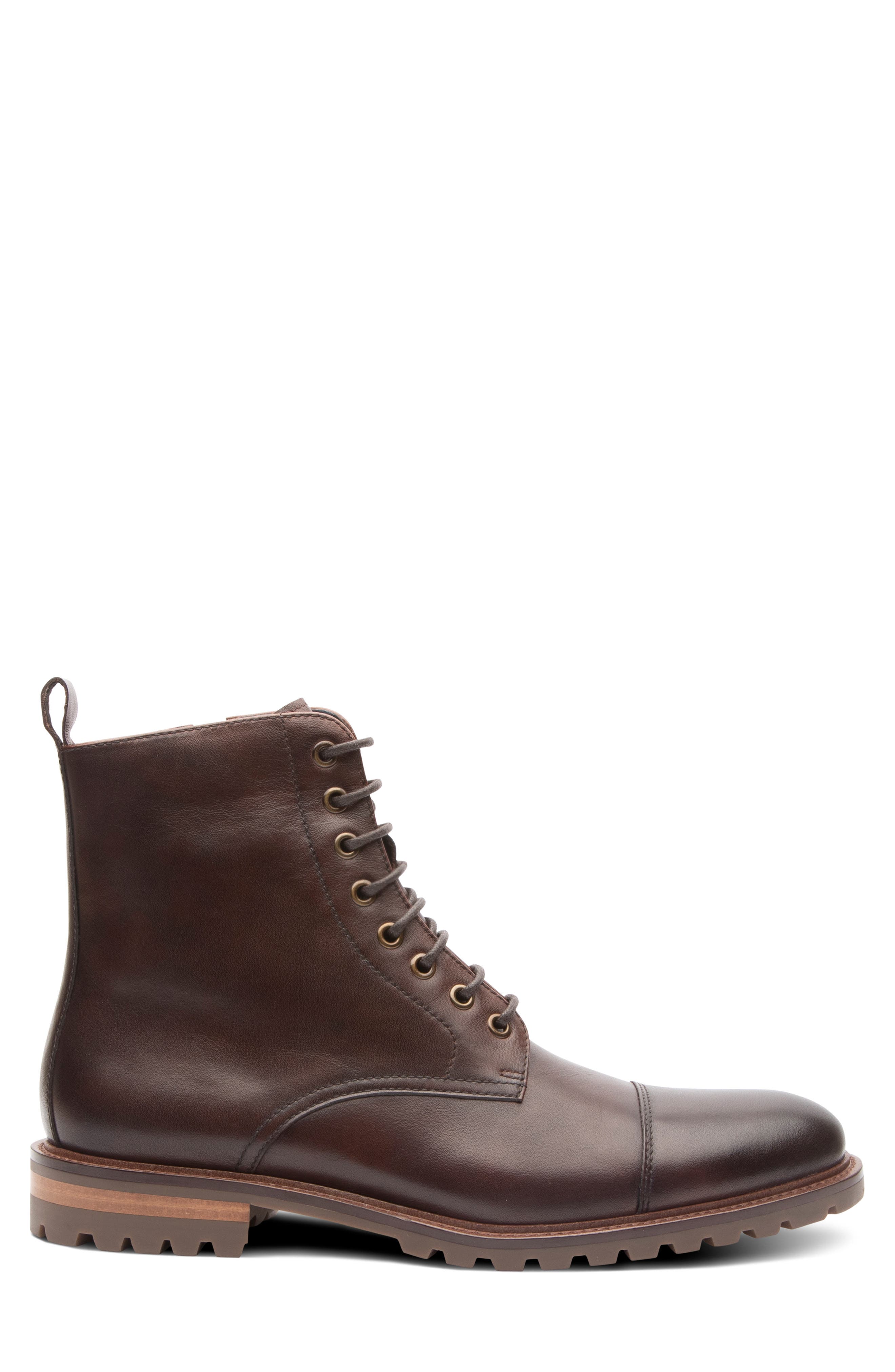 Blake Mckay Bryan Cap Toe Boot, Alternate, color, Chestnut