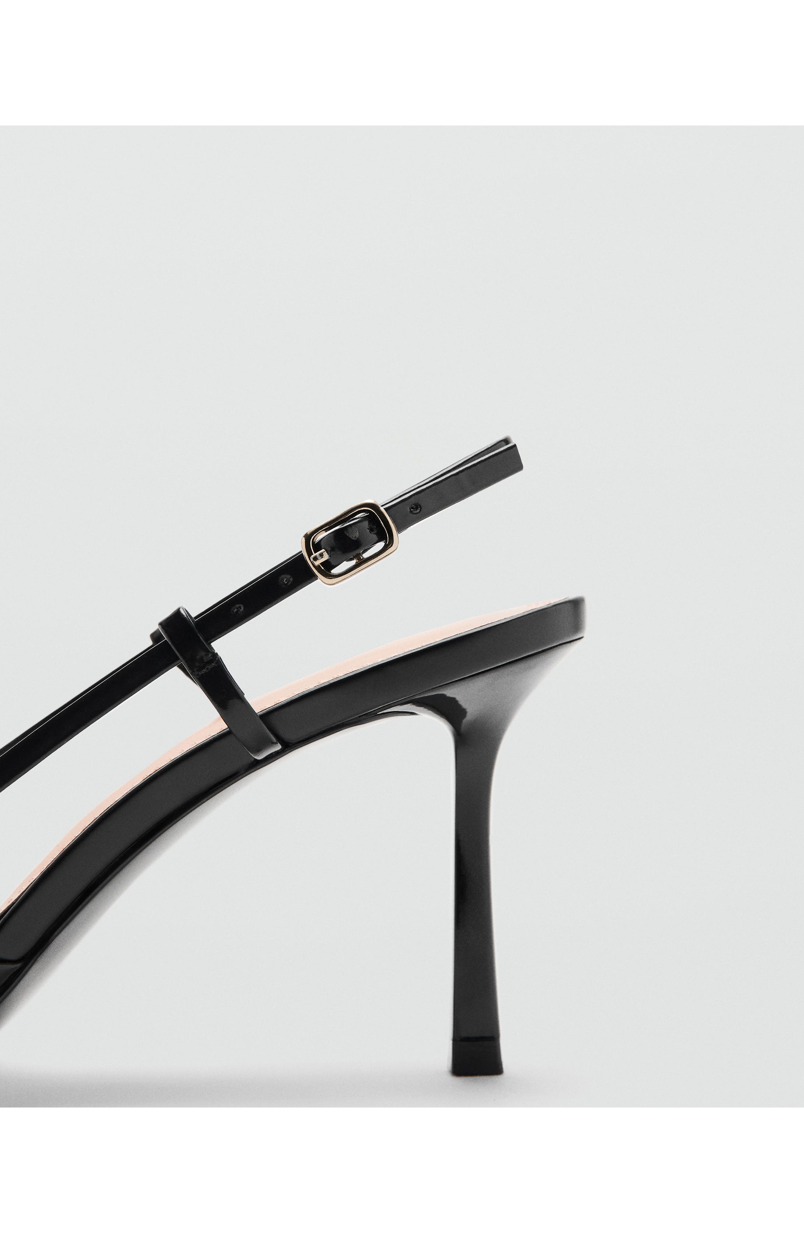 MANGO Pointed Toe Slingback Pump, Alternate, color, 