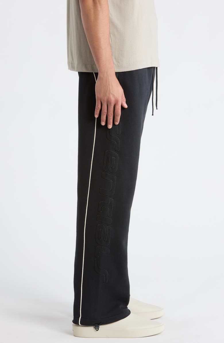 Fear of God Essentials Active Trace Relaxed Sweatpants, Alternate, color, Vintage Black