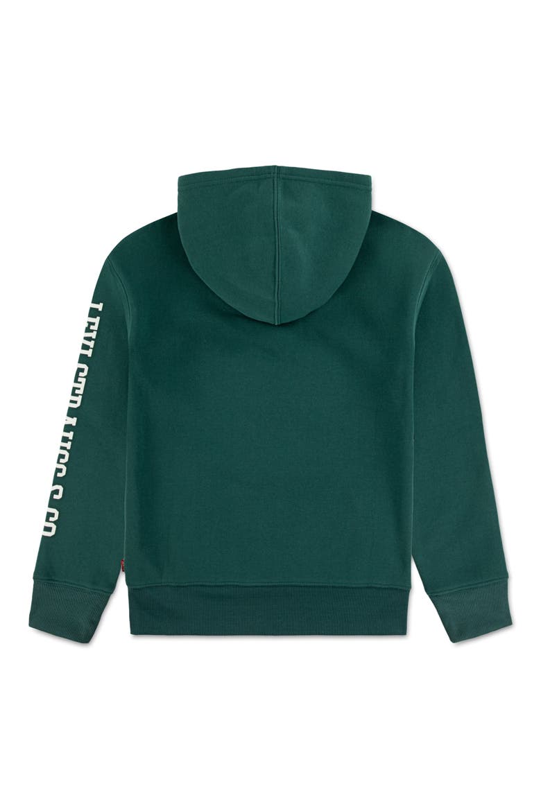Kids' Sleeve Hit Hoodie, Alternate, color, BISTRO GREEN