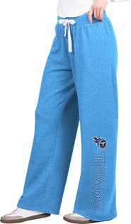 G-III 4HER BY CARL BANKS Women's G-III 4Her by Carl Banks Light Blue Tennessee Titans Field Sweatpants
