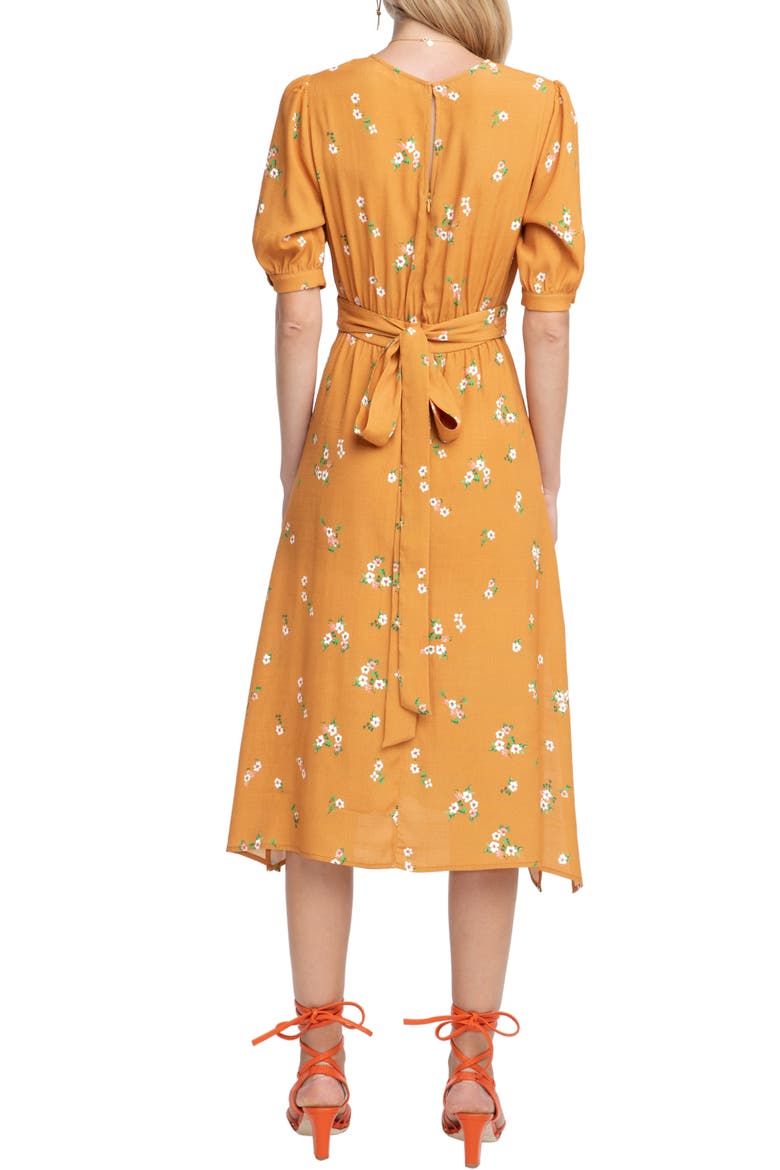 Oakley Prairie Dress, Alternate, color, APRICOT FLORAL