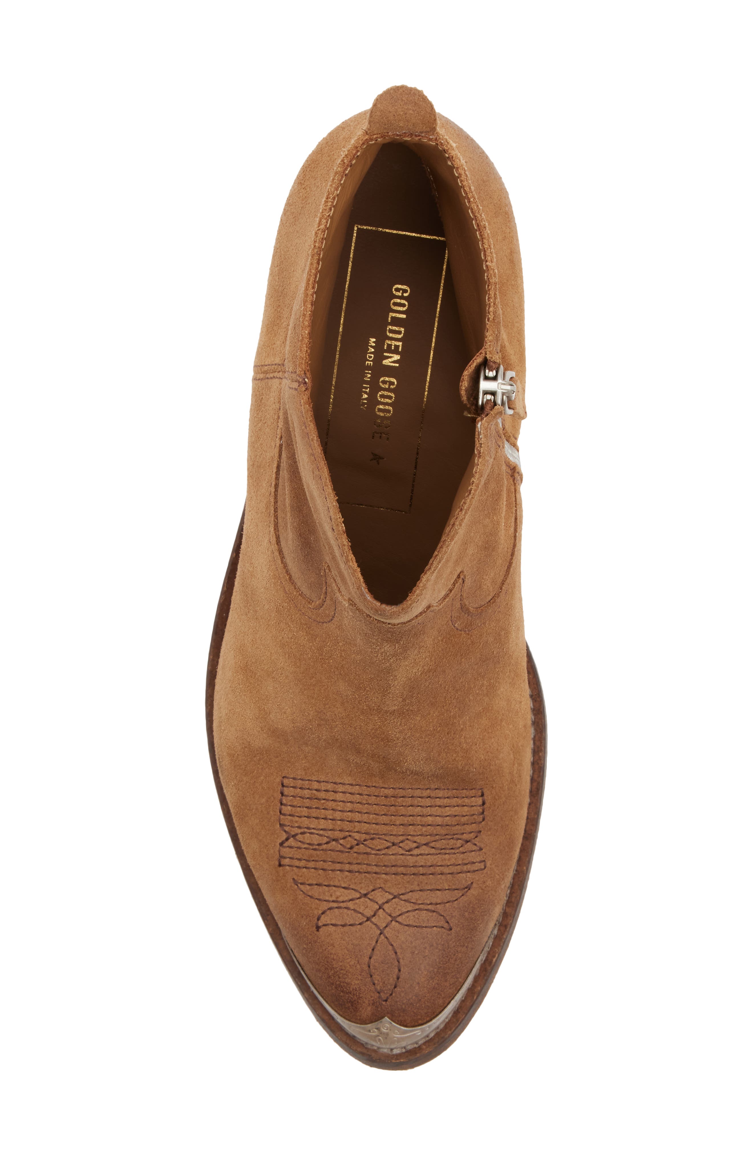 Golden Goose Young Western Boot, Alternate, color, Cognac